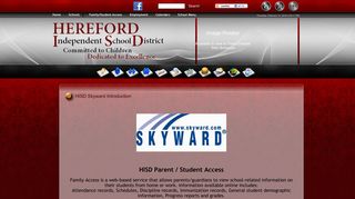 Skyward Intro - Hereford ISD