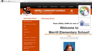 Elementary School • Departments - Merrill Community Schools