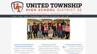 United Township High School
