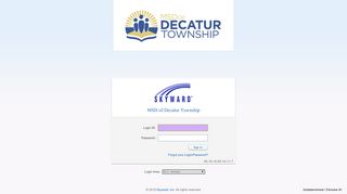 Login - Powered by Skyward - MSD of Decatur Township
