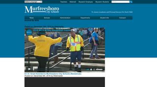 2016 - Murfreesboro City Schools