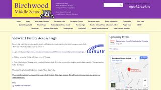 Skyward Family Access Page - North Providence School Department