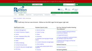 Start / Landing Page - Renton School District
