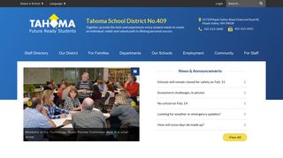 Tahoma School District: Home