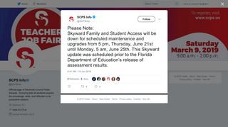 SCPS Info on Twitter: 