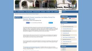 Seminole County Launches an Online Portal for Parents: Skyward ...
