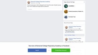 Parent access log in info for Skyward... - Somerset College ... - Facebook