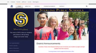 Sterling Public Schools