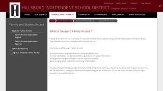 Family and Student Access / Skyward Family Access