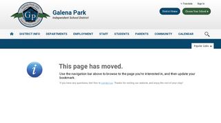 Parent Resources / Helpful Links - Galena Park ISD