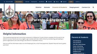 Parents & Students | Williamson County Schools