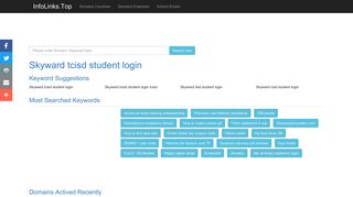 Skyward tcisd student login Search - InfoLinks.Top