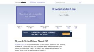 Skyward.usd232.org website. Skyward - Unified School District 232.