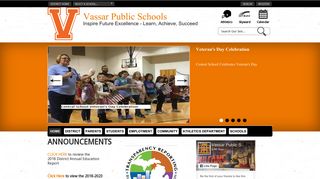 Vassar Public Schools / District Homepage
