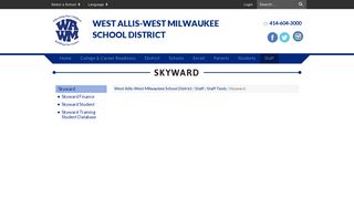 Skyward - West Allis-West Milwaukee School District