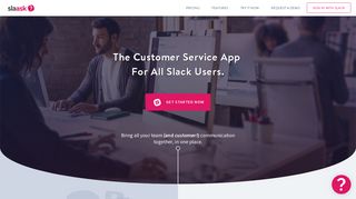 Slaask - The customer service app for all Slack users