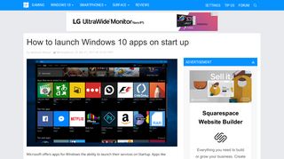 How to launch Windows 10 apps on start up - MSPoweruser