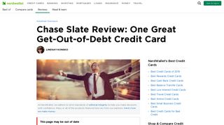 Chase Slate Review: One Great Get-Out-of-Debt Credit Card ...