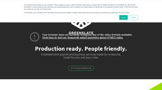 GreenSlate: Accounting Software Company for Entertainment Industry