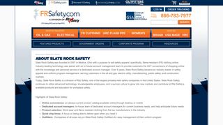 About Slate Rock Safety - FRSafety