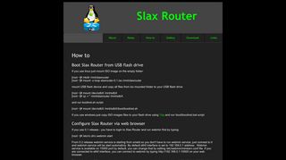 Slax Router