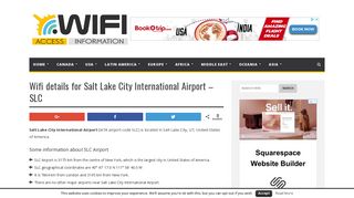 Wifi details for Salt Lake City International Airport - SLC - Your Airport ...