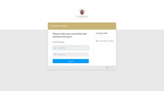 Login - St Lawrence College