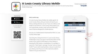 St. Louis County Library Mobile App Download