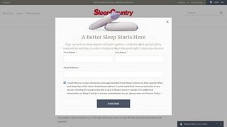 Terms of Use | Sleep Country Canada