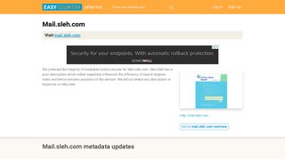 Mail Sleh (Mail.sleh.com) - Microsoft Exchange - Outlook Web Access