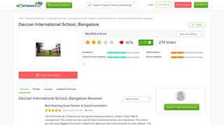 DECCAN INTERNATIONAL SCHOOL BANGALORE Reviews ...