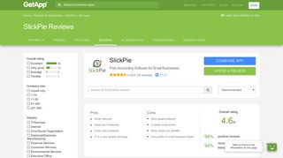 SlickPie Reviews - Ratings, Pros & Cons, Analysis and more | GetApp®