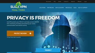 SlickVPN protects your PRIVACY and keeps you Anonymous