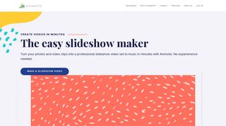 Slideshow Maker | Easily Create Slideshow Videos - Animoto