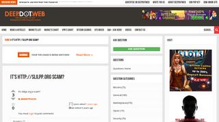 It's http://slilpp.org scam? - DeepDotWeb