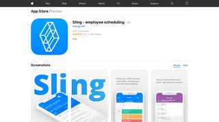 Sling - scheduling made easy on the App Store - iTunes - Apple