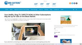 Your Netflix, Sling TV, DIRECTV NOW, & Other Subscriptions May Be ...