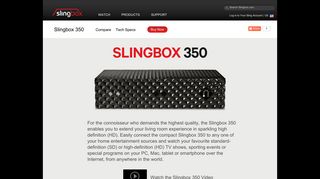Slingbox.com - Slingbox 350