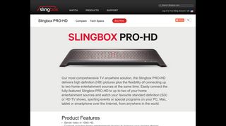 Slingbox.com - Slingbox PRO-HD