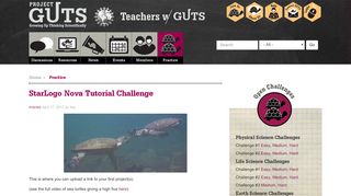 StarLogo Nova Tutorial Challenge | Teachers with GUTS