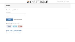 The Tribune - San Luis Obispo Tribune