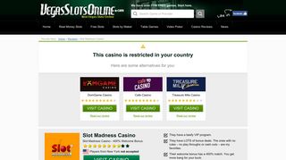 Slot Madness Casino Review – 400% Welcome Bonus