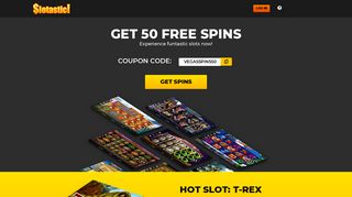 50 Free Spins | VSO Exclusive | Slotastic! Online Casino