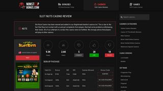 Slot Nuts Casino Review | Real Players' Reviews & Authentic Ratings