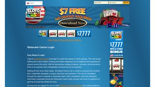 Login to SlotoCash Casino and indulge in bonuses of up $1000!