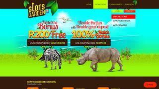 Online Casino Promotions & Bonus Codes | Slots Garden