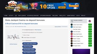 Slots Jackpot Casino no deposit bonus codes