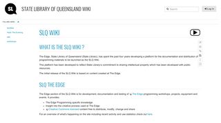 SLQ Wiki [State Library of Queensland Wiki]