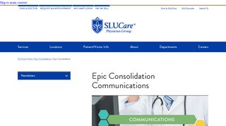 Epic Consolidation Communications : SLU