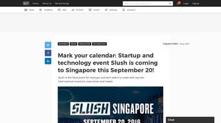 Mark your calendar: Startup and technology event Slush is coming to ...